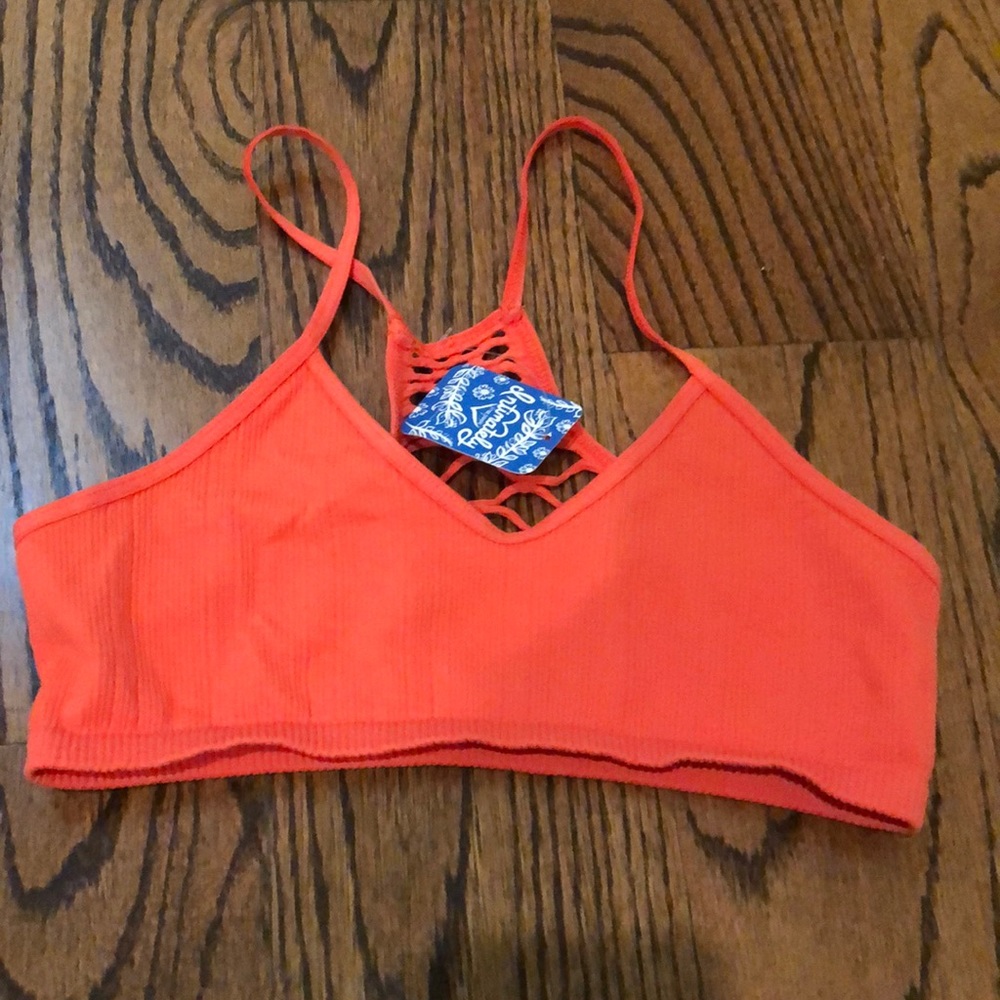 Free People Bralette orange